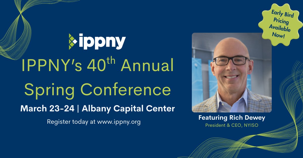 Register for our 40th Annual Conference today and take advantage of our early bird pricing!

To register/more information: lnkd.in/euT3HbEu