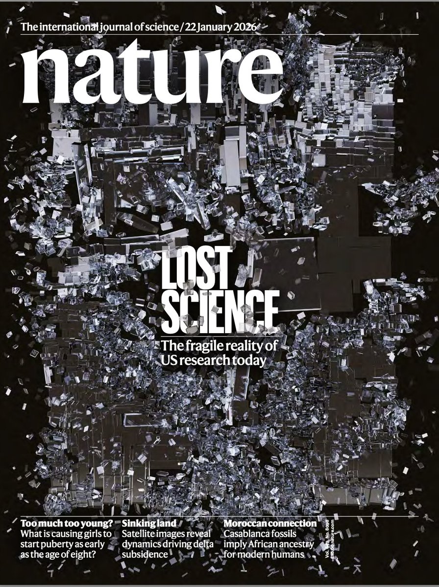 Covers of the 2 leading science journals this week
<a href="/ScienceMagazine/">Science Magazine</a> and <a href="/Nature/">nature</a> 
science.org/content/articl… nature.com/immersive/d415…