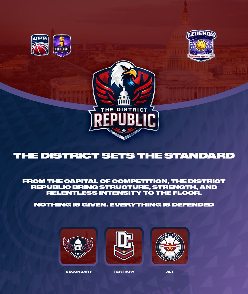 TheLBALeague's tweet image. The District Republic and GM @xKingsWorld are looking to Set the Standard in Season 1!

Make sure you sign up as a player to be eligible for the upcoming draft on January 30th

3 Combine games minimum to be eligible

Stay Tuned for this weekend's Combine Tournament!

Sign Up⬇️