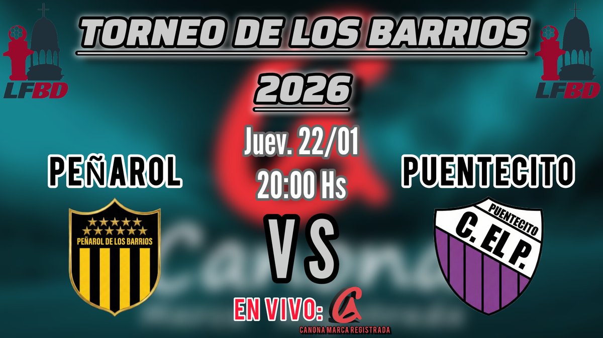 Hoy en vivo por Facebook ( Canona Marca Registrada)