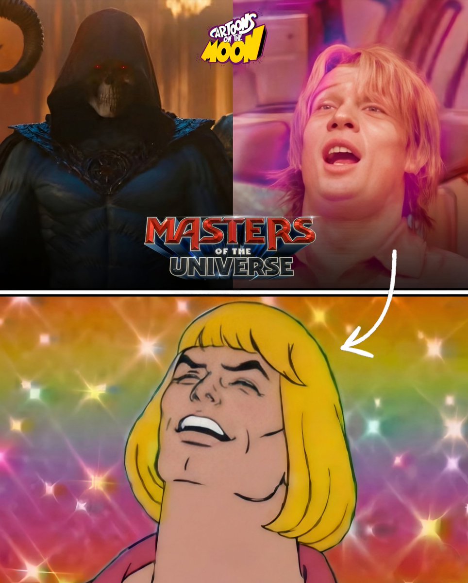 CartoonsOTMoon's tweet image. El Bananero predijo el live action de He-Man