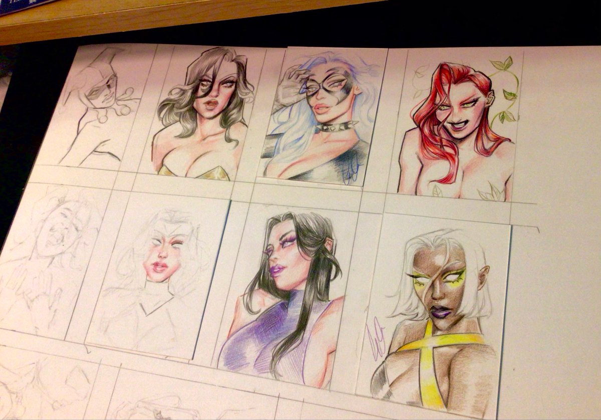 Working on cards 🧡