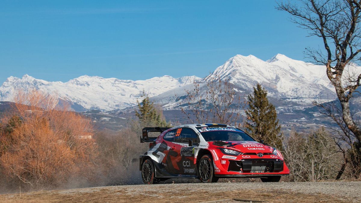 Oliver Solberg and Elliott Edmondson are leading Rallye Monte Carlo after Stage 3! #WRC #RallyeMonteCarlo