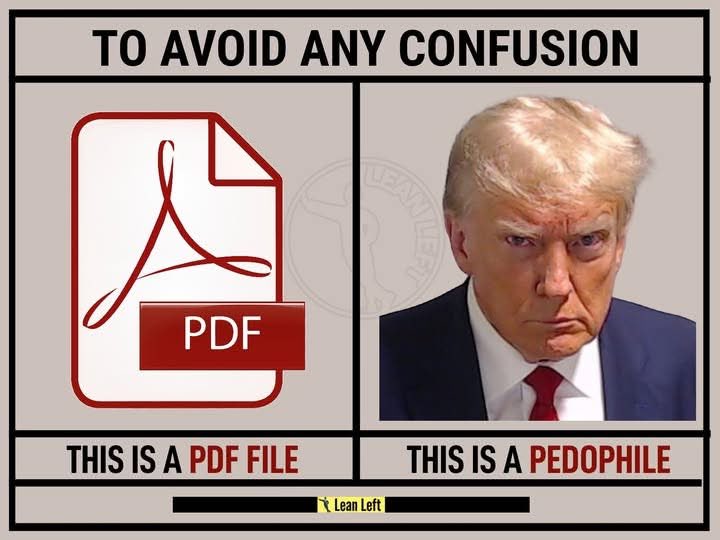 Uckfay Umptray tweet media