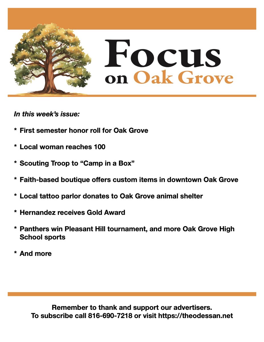 Focus on Oak Grove tweet media