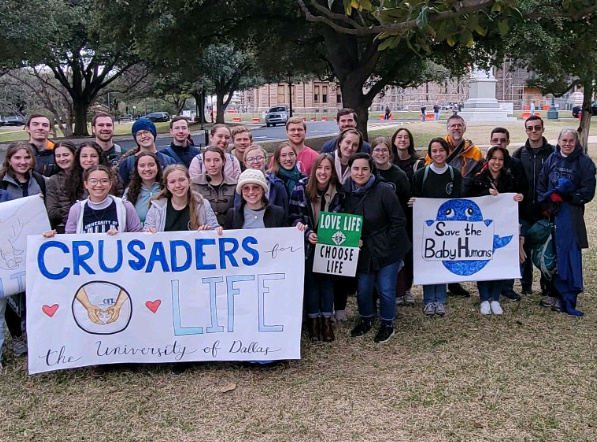 UofDallas's tweet image. Today we honor National Sanctity of Human Life Day. UDallas students and Crusaders for Life will march at the Texas Rally for Life in Austin, standing for the dignity of every human life.

Proud of our students who serve the most vulnerable.

#ProLife #UDallas #CrusadersforLife