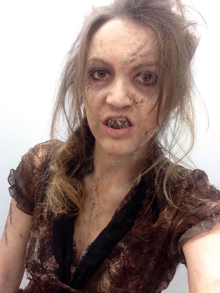 Lots of people are sharing nostalgic memories from 2016. 
Everyone looks adorably fresh-faced!

This was me 10 years ago.
Relieved to admit I’ve since discovered moisturiser, sleep, and dentistry. 

(It was for a zombie themed advert. Sorry if I’ve put you off your dinner.) 🧟‍♀️