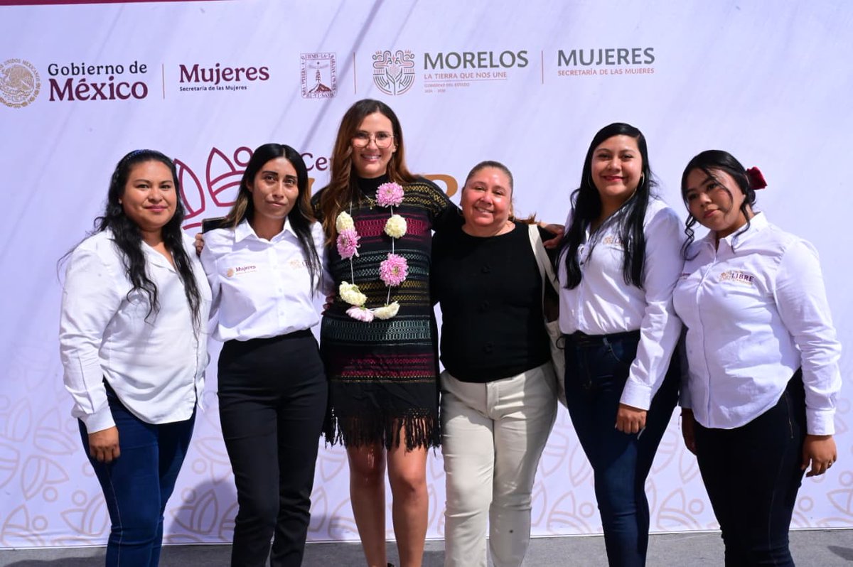 Hoy damos un paso importante por la dignidad, el cuidado y la fuerza de las mujeres de Totolapan. Inauguramos el Centro LIBRE para las Mujeres, un espacio pensado para acompañar, cuidar y fortalecer a las mujeres de la comunidad. 
#LaTierraQueNosUne