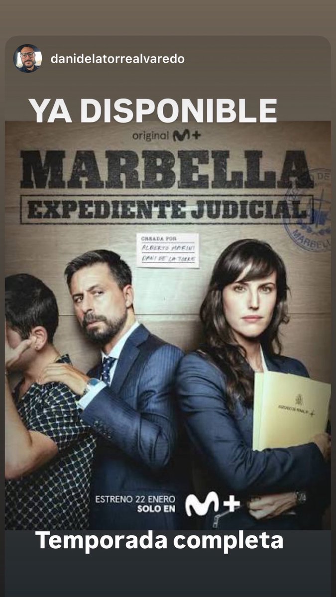 #MARBELLA T2 Expediente judicial!! Volvemos y esta temporada es impresionante. <a href="/movistar_es/">Movistar España</a>