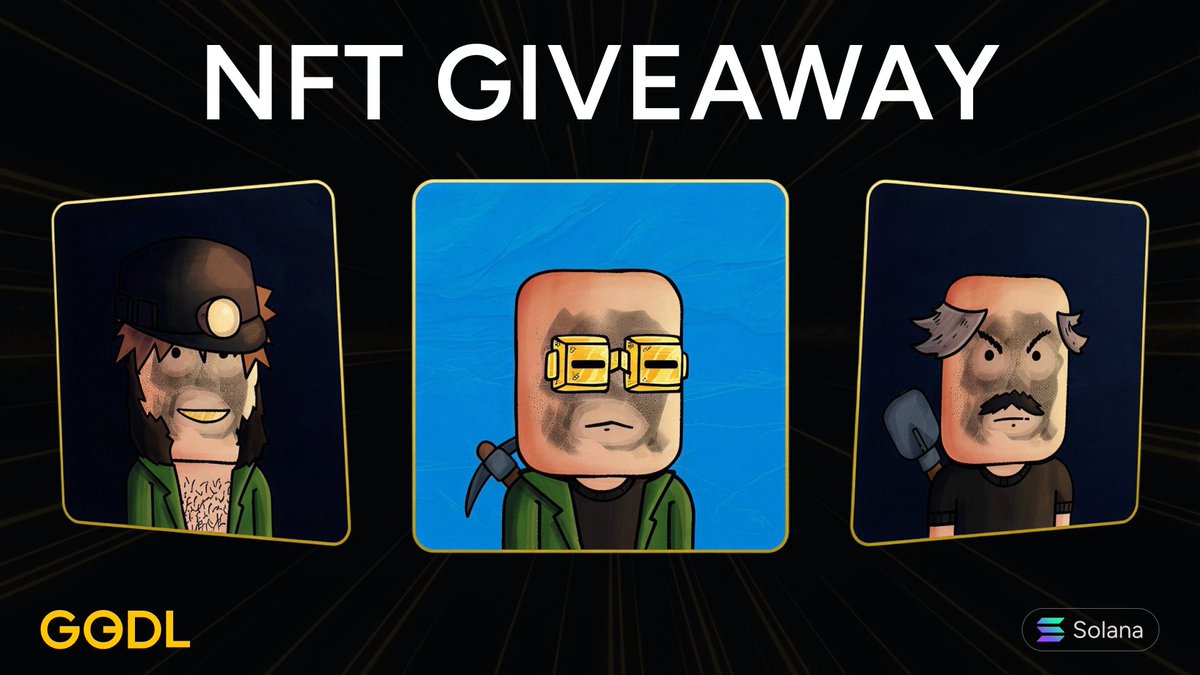 GODL GANG NFT GIVEAWAY

We’re giving away 3 x NFTs to the community.

To be eligible:
• Mine at least 1 round of GODL (any amount counts)
• Comment + follow + retweet

Winners will be announced in 48 hrs.

Good luck!