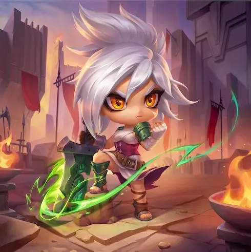 为了庆祝与迎接阴历新年的到来，我将 GIVEAWAY 5个 CHIBI RIVEN 的皮肤 🐎

- like 🐎
- retweet 🐎
- follow 🐎

winners will be chosen feb 1 🐎