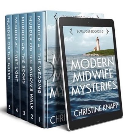 chriswknapp's tweet photo. Ebook set of Modern Midwife Mysteries ( Books 1-5) will be released on 2/24/26 by Gemma Halliday Publishing for $9.99!💜 https://t.co/4HVm39NLRJ