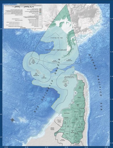 Tierra del Fuego es el centro geoestratégico de Argentina para su defensa, acaban de entregarla a EEUU, para que instale una base militar, que se suma al radar inglés instalado durante el kirchnerismo

Argentina partida al medio, para ser repartida.