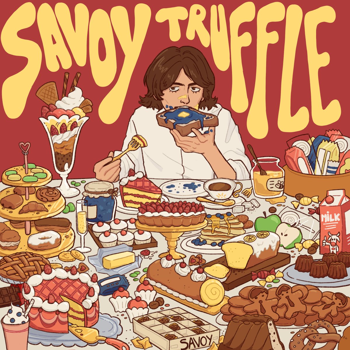 Yes, you'll have to have them all pulled out after the Savoy truffle🎵