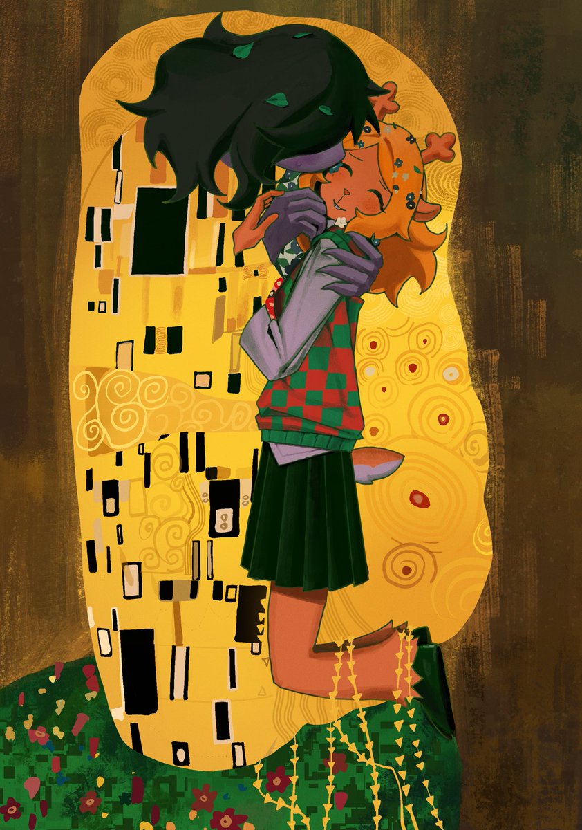 gonggyn's tweet photo. #suselle 
the kiss https://t.co/iFS8gexKhl
