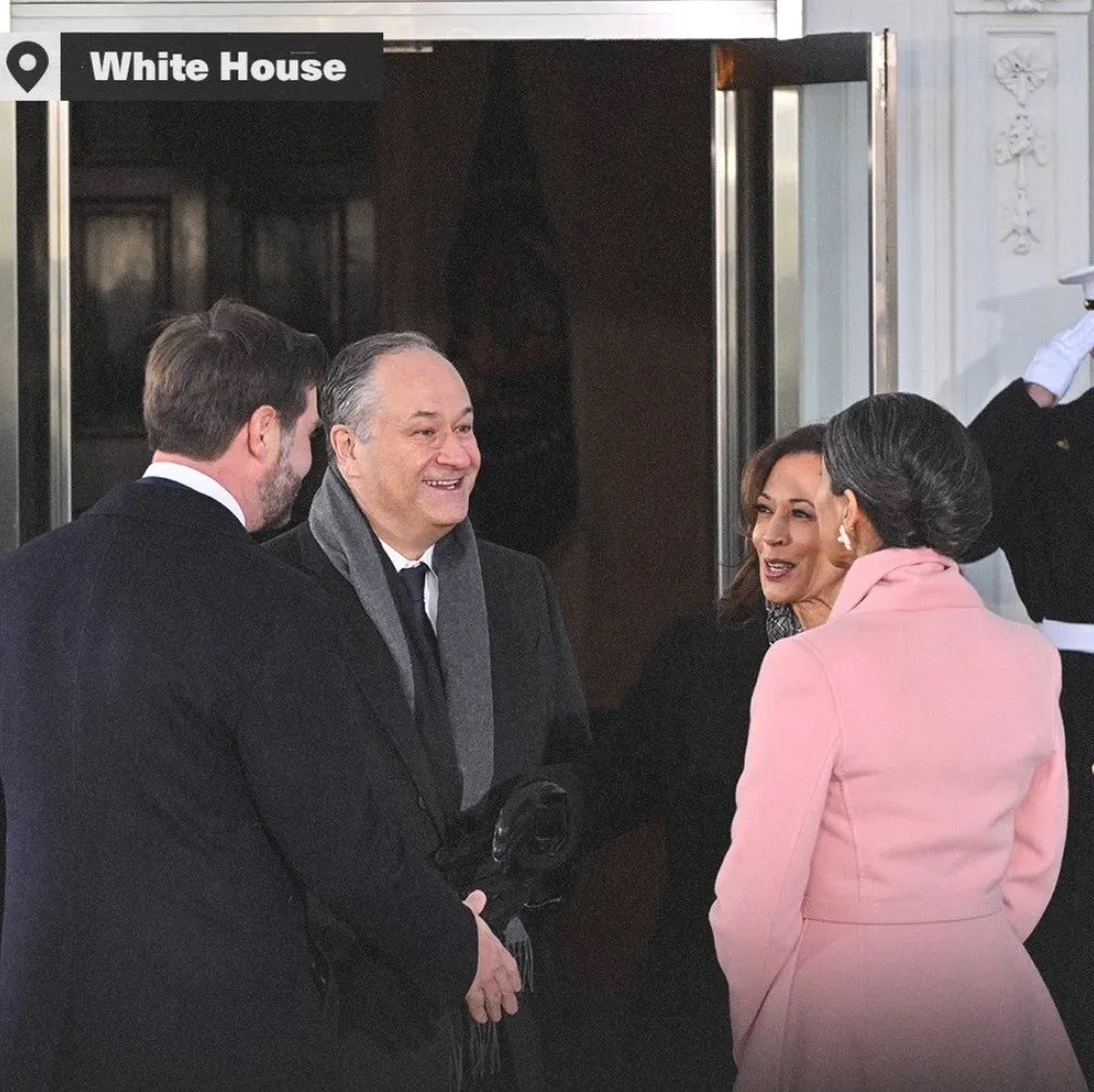 “I remember Vance shaking Emhoff’s hand first, not Harris’. To me, this moment summed it all up. Harris had broken the second-highest glass ceiling in American politics…but it struck me that in the eyes of…Vance, it seemed like she was first and foremost a man’s wife.”
