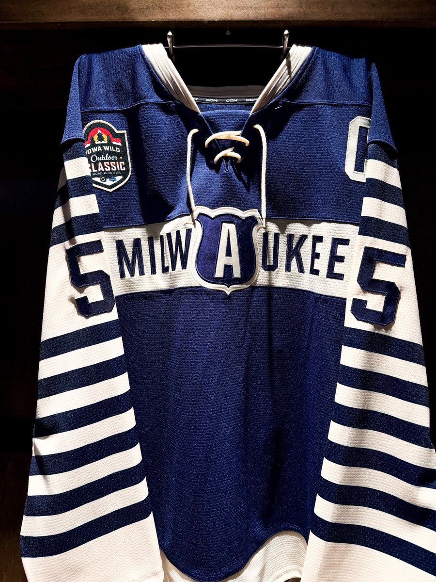 I am just today learning the AHL’s <a href="/IAWild/">Iowa Wild</a> and <a href="/mkeadmirals/">Milwaukee Admirals</a> will be playing an Outdoor game in Hastings, MN on Friday

What a cool venue and great looking sweaters