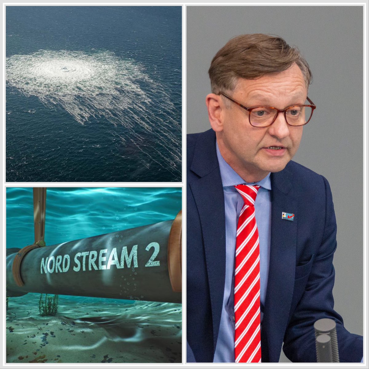 WarNewsPL1's tweet photo. 🇵🇱🇺🇦🇩🇪🇷🇺
❗️ „1,3 bln euro od Polaków powinno wystarczyć jako reparacje za współudział w wysadzeniu gazociągu Nord Stream" - Kay Gottschalk, niemiecki deputowany z @AfD 

„Jeśli obejmę stanowisko ministra finansów, będzie to moja pierwsza decyzja urzędowa” - dodał https://t.co/wlGddVPiZE