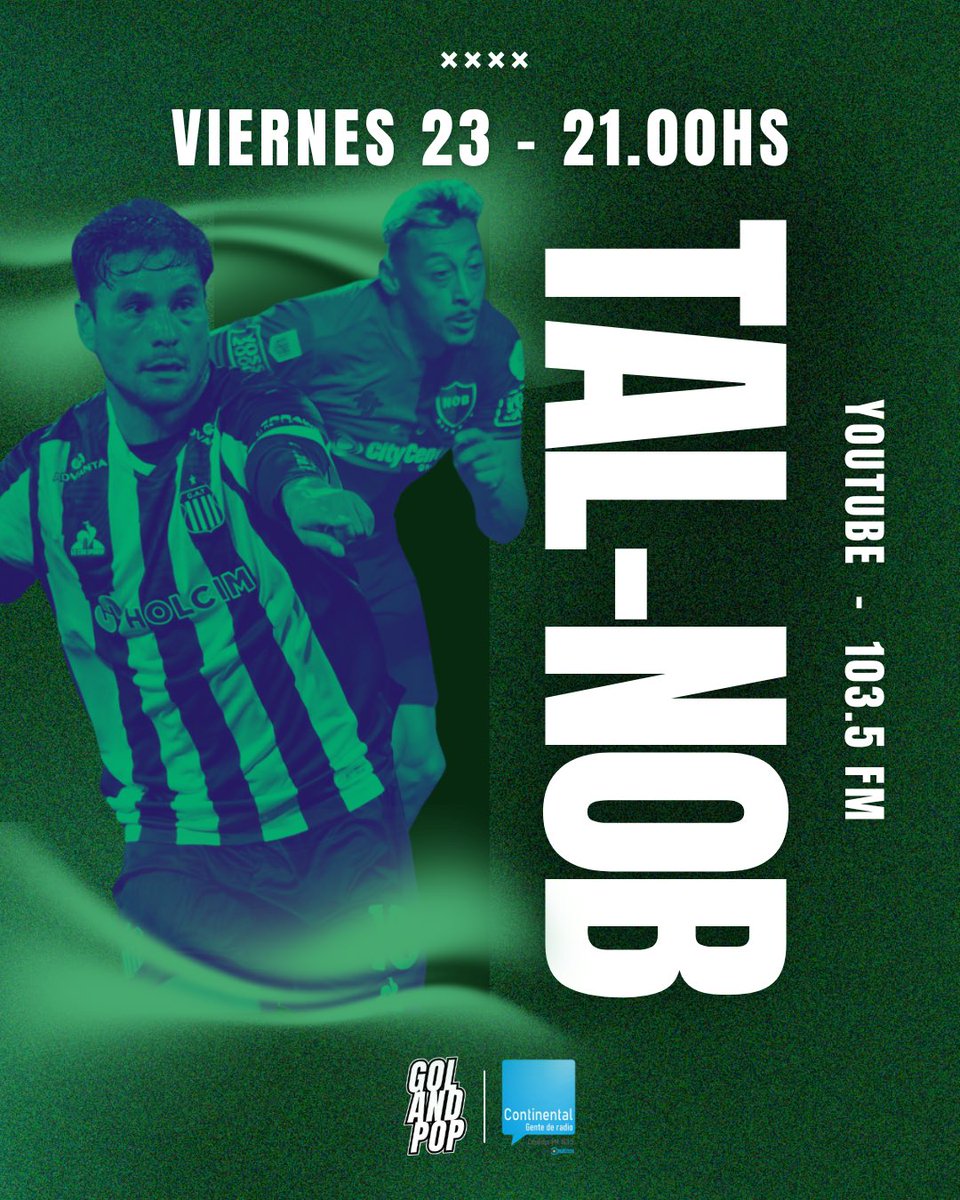 ⚽️🔜 ¡LO QUE VIENE… #TALLERES RECIBE A #NEWELLS EN EL MARIO A. KEMPES!

📻 <a href="/golandpop/">GOLANDPOP 📻</a> en <a href="/ContinentalCba/">Radio Continental Córdoba</a> 103.5 FM