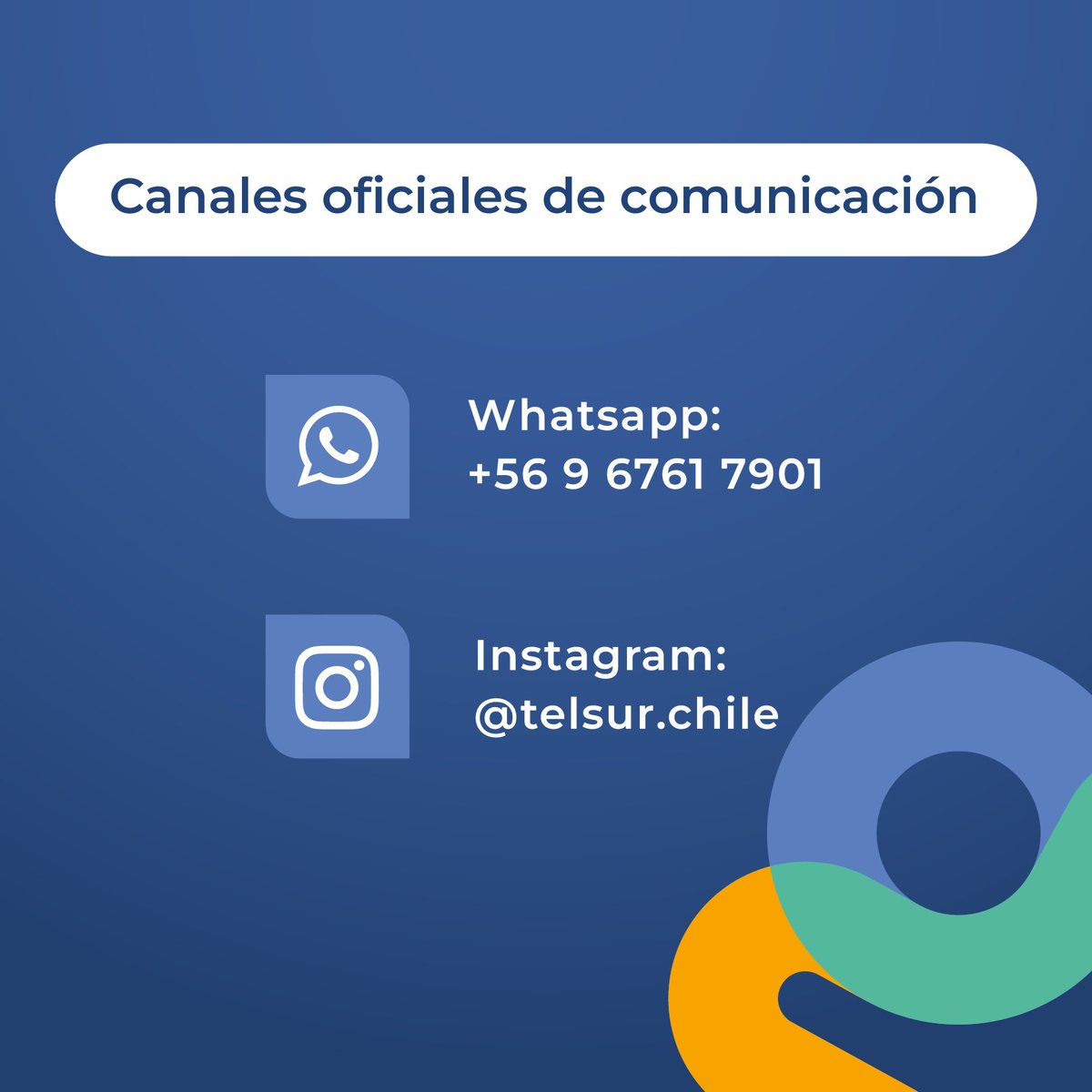 Telsur Chile tweet media