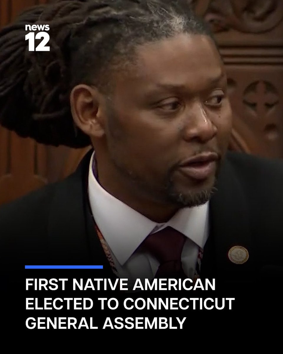 madeyawook's tweet image. Rep. Larry Pemberton Jr. was Elected as the First American Indian to have a seat in the Connecticut General Assembly.

Salute💪🏾🫡