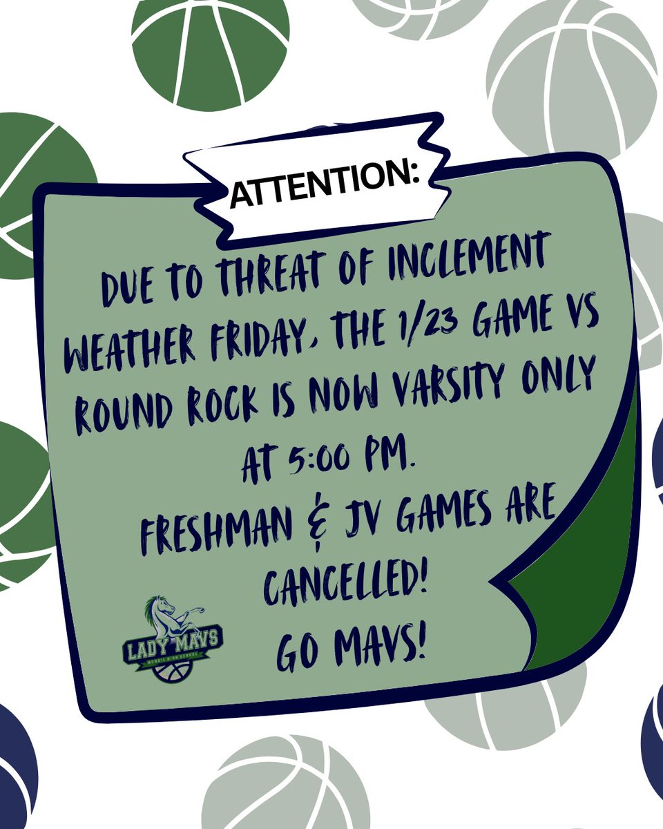 Round Rock McNeil Lady Mavs Basketball 🏀 tweet media