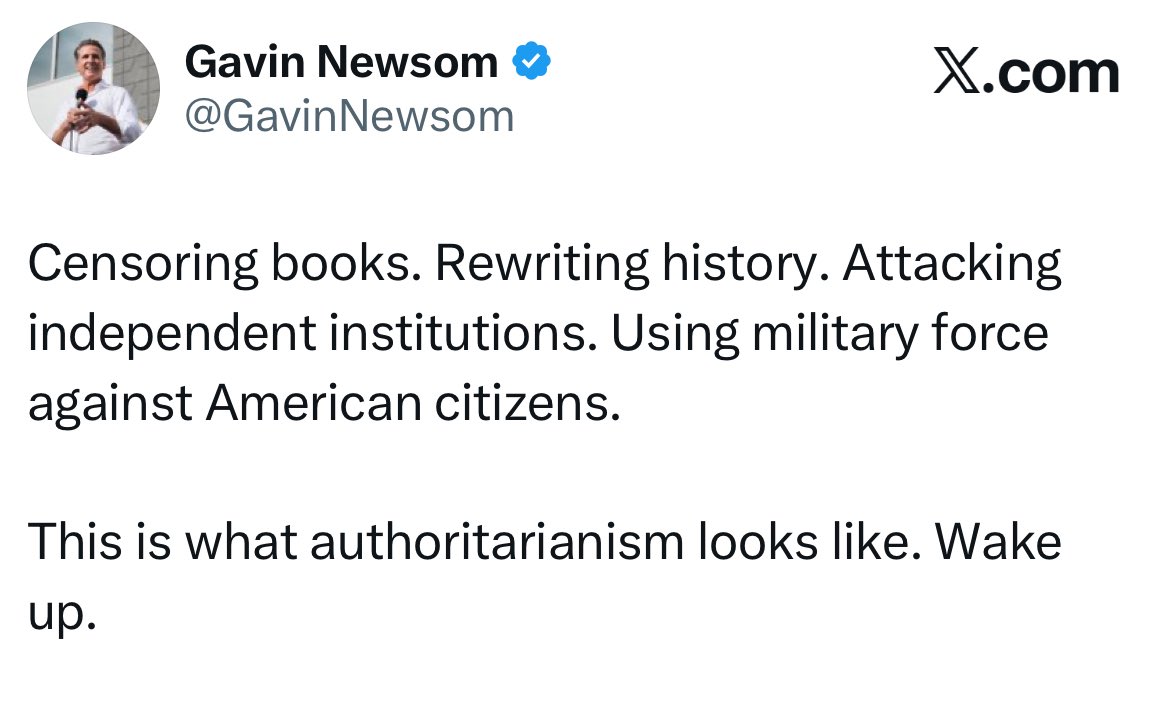 InformedMama209's tweet image. Authoritarian ?? Gavin Newsom has the audacity to talk while under his command riot officers were used against Californians peacefully protesting his extreme lockdowns May 1, 2020. They arrested 32 of us, including myself. The arresting officer telling me to “behave”, and zip…