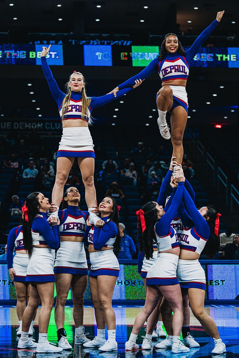DePaul Cheerleading tweet media
