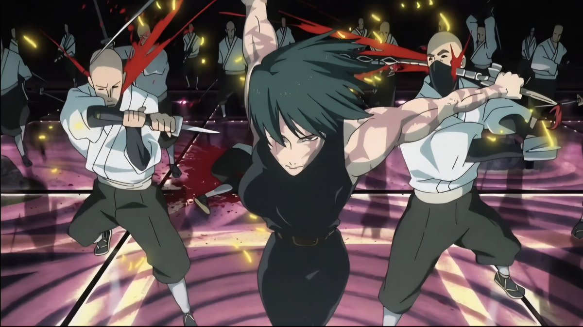 creagsbase's tweet image. The Kill Bill reference while Maki slays the Zen'in Clan was absolute cinema. JJK may have just put out episode of the year.
#JujutsuKaisen #呪術廻戦
#CullingGame #JJK #jujutsukaisens3