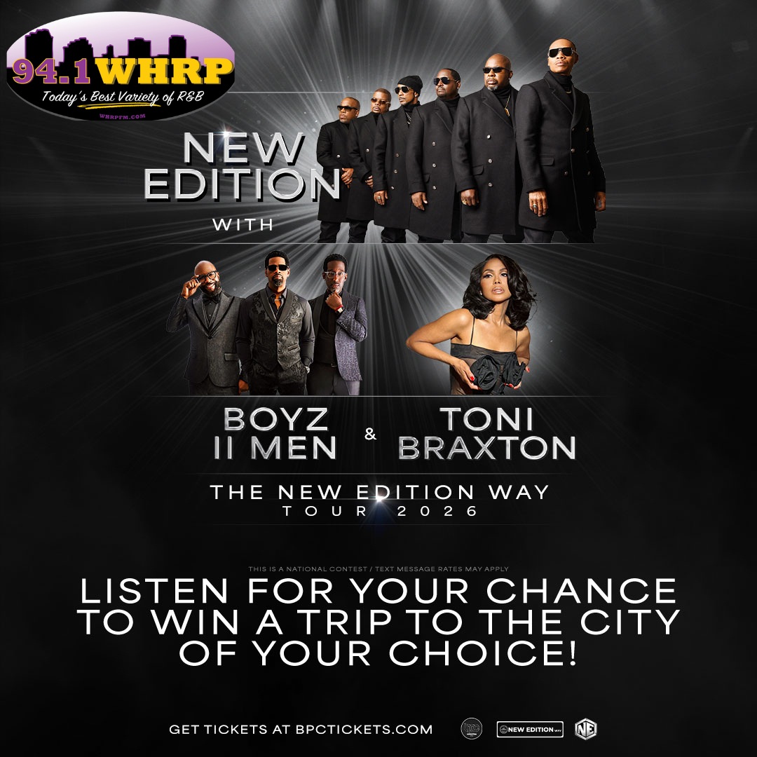 New Edition, Boyz II Men &amp; Toni Braxton are hitting the road for The New Edition Way Tour &amp; we want to send you to the city of your choice! Listen weekdays for the national text keywords for your chance to take it way back, The New Edition Way!