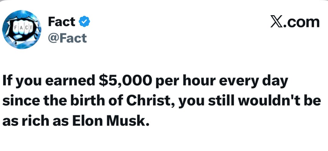 instablog9ja's tweet image. What’s your take on this fact? ⬇️