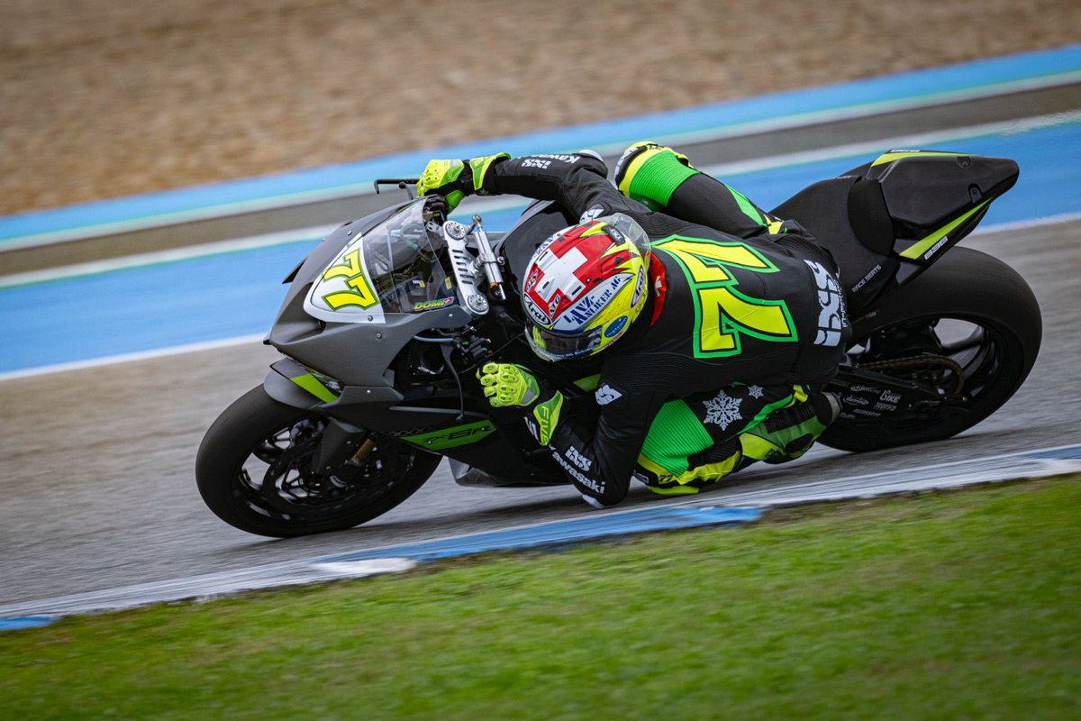 DomiAegerter77's tweet image. Just few laps in the dry today 💨 already looking forward to test @autodromodoalgarve 🇵🇹 🙏🌞
Thanks @kawasaki_worldsbk_team for the hard work! 

#kawasaki #636 #jerez #test #77 

📸 @gpagency_motorsports &amp;amp; @geebeeimages 

domi77.com