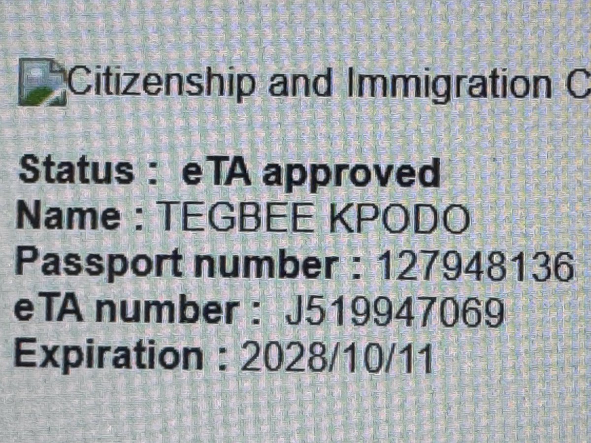 nak3tsi's tweet photo. @CanHCGhana 
Hi, I am currently in Accra and was supposed to have travelled on Tuesday  via london Heathrow and to Montreal for a few days 
I was denied boarding on the basis I hadn’t got clearance  . I then got the mail below and would like an explanation and what to do next https://t.co/iYPTJKKYQo
