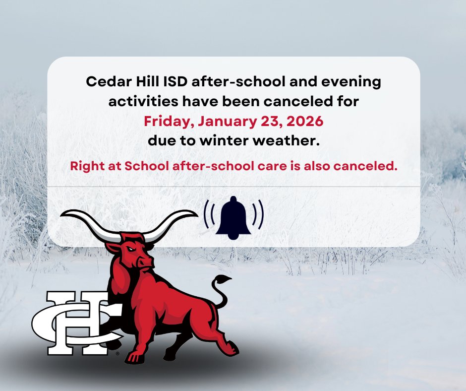 Cedar Hill ISD tweet media