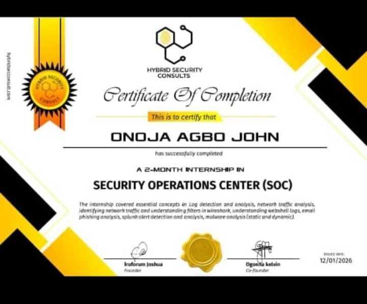 HSC_Consult's tweet photo. SOC internship: completed. 🚀
Respect to all finishers.
Thanks to the instructor @Damm_cyber, HSC team, and @h4ruk7
Classes restart February — DFIR, SOC Beginners, Cybersecurity Fundamentals &amp; OffSec Internship. 🔐 https://t.co/lHrADXvw5g