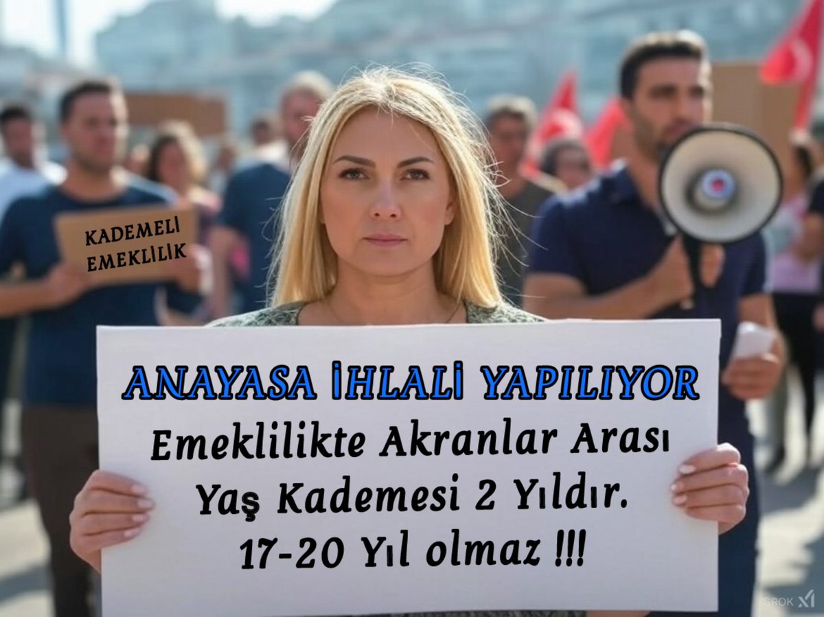 “Elbet bir gün” demeyelim…
“Bugün” diyelim.

Çünkü;
ÖMÜR TEK TAKVİMDİR.

<a href="/EmadDernegi/">EMEKLİLİKTE ADALET DERNEĞİ ⚖️</a> 
#KademeyiGetirin