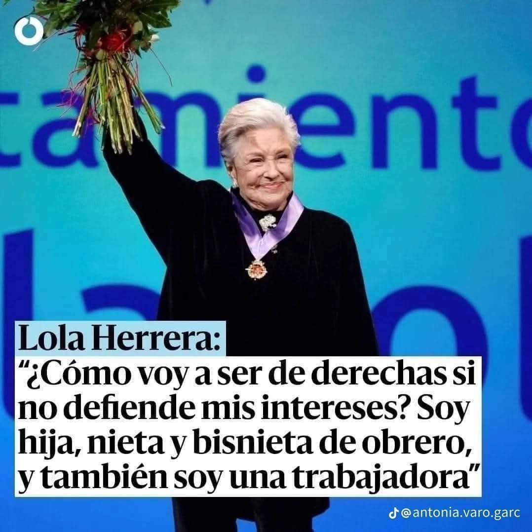 Lola Herrera... De lo mejor de estos territorios...