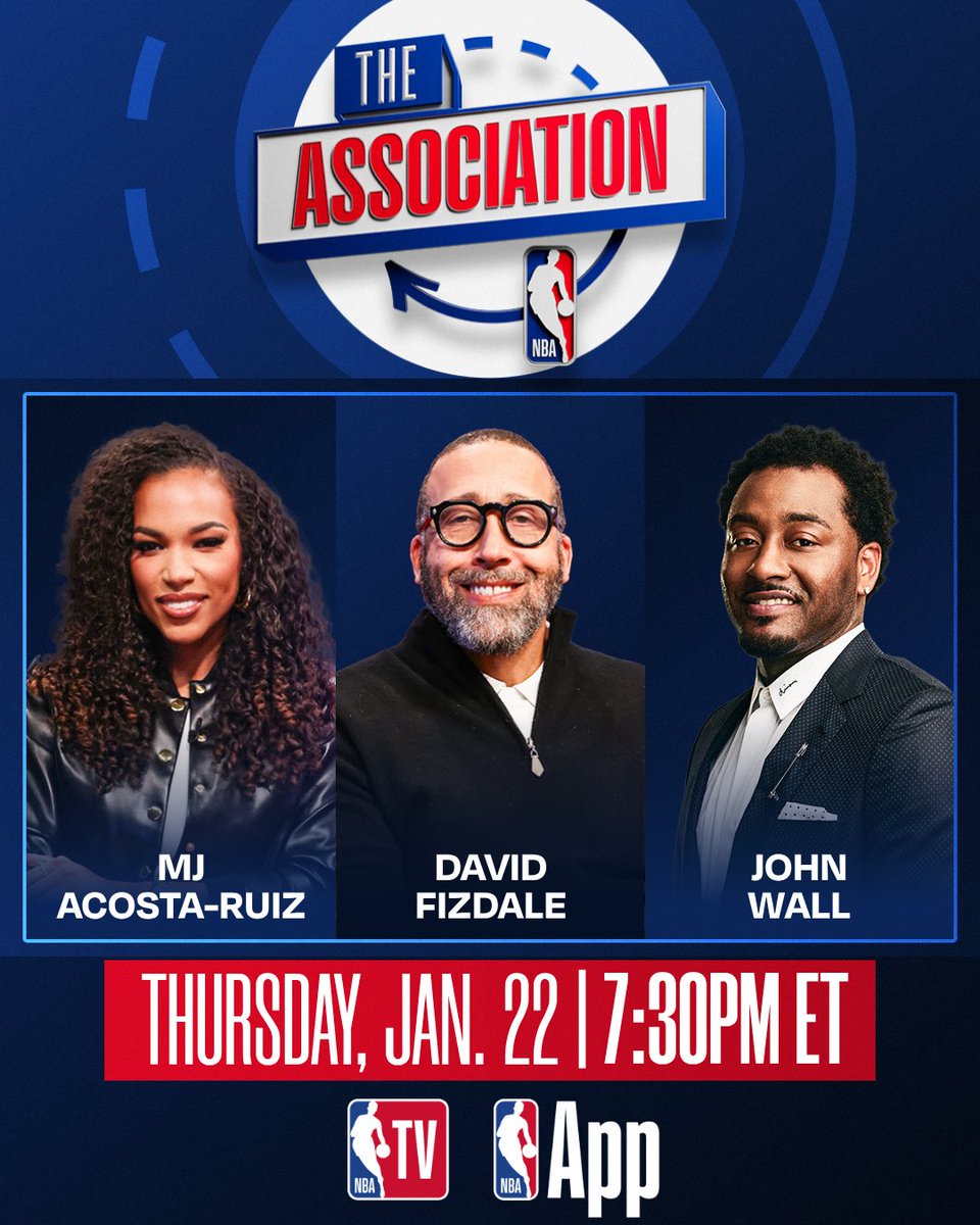 A doubleheader on Prime tonight! 🏀
Don't miss The Association at 7:30pm/et on NBA TV and the NBA App as @MJAcostaTV, David Fizdale, and @JohnWall take you around the league through tonight's 8-game slate, featuring Warriors/Mavericks at 7:30pm/et and Lakers/Clippers at