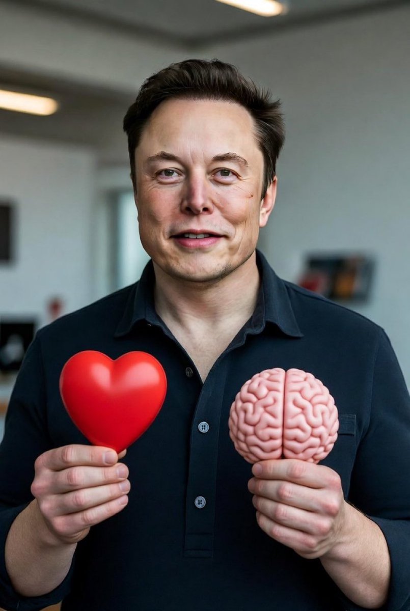 elonmuskperry's tweet image. lets be honest! 

which one is more important the heart or the brain? 

let conclude this world debate.