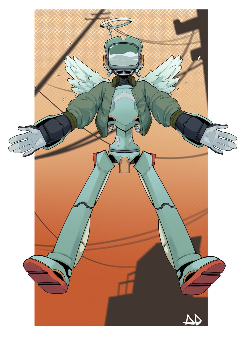 _AlexAngry_'s tweet image. I love Canti design, it's been a long time since I've done any FLCL fanart lol

#flcl #fanart #digitaldrawing