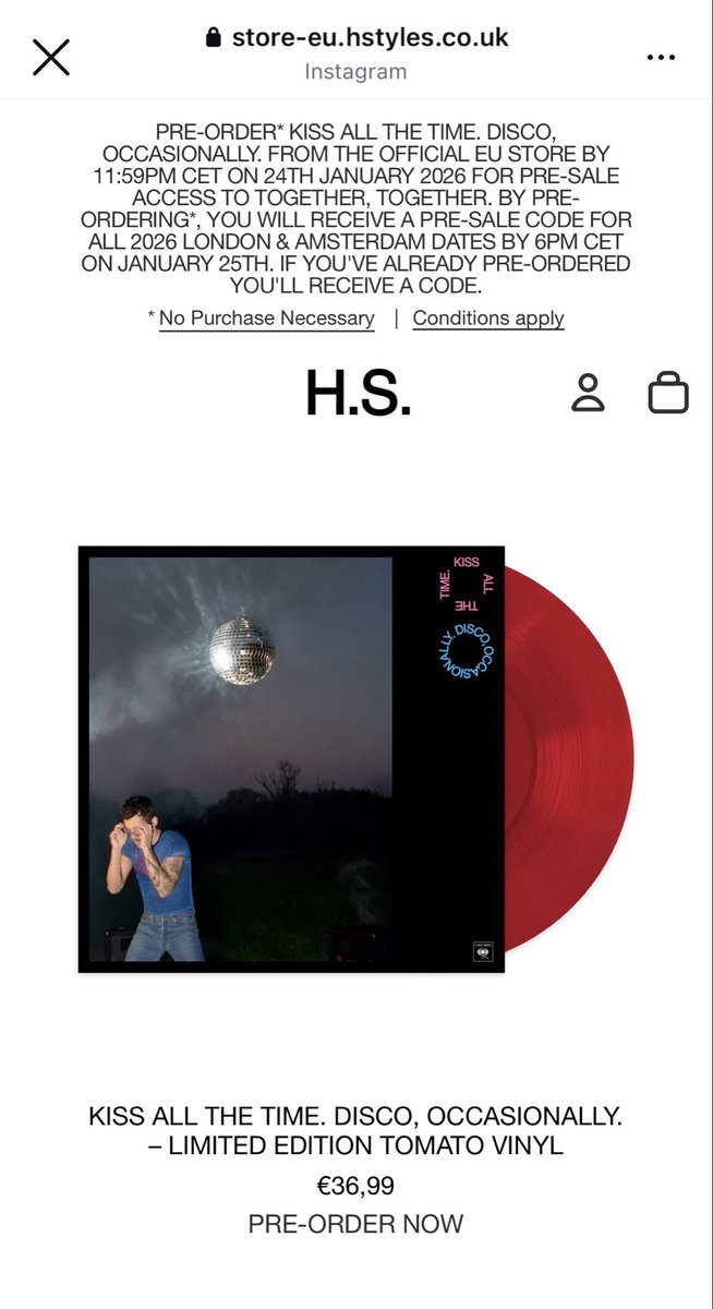 truthinfuture's tweet photo. @alwaysthislou EU store claims that they acknowledge also the earlier pre-orders. https://t.co/aInMmELlZ2