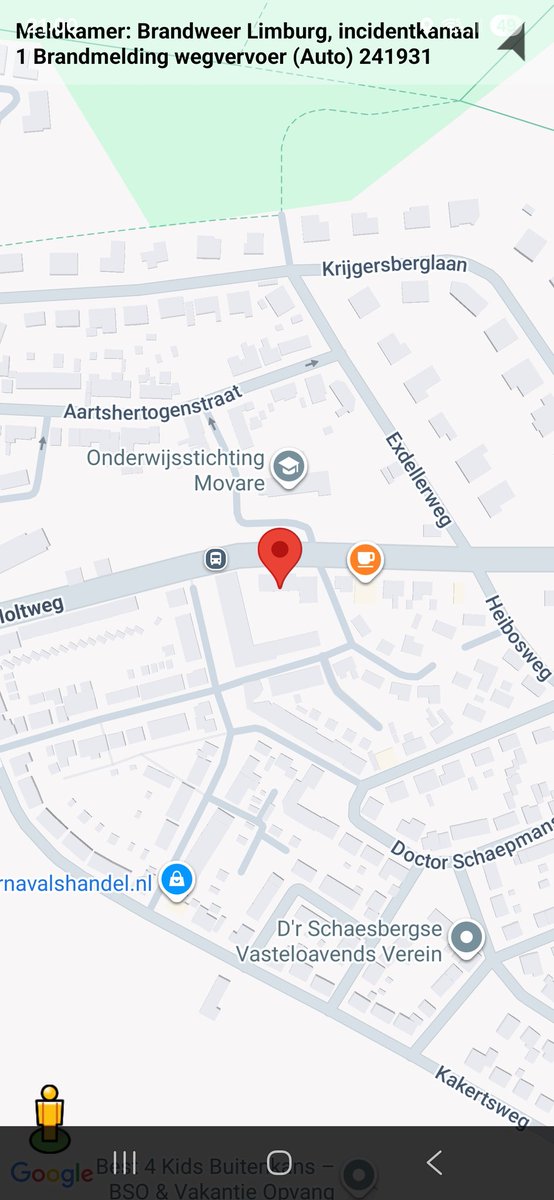 Brandmelding wegvervoer in Landgraaf