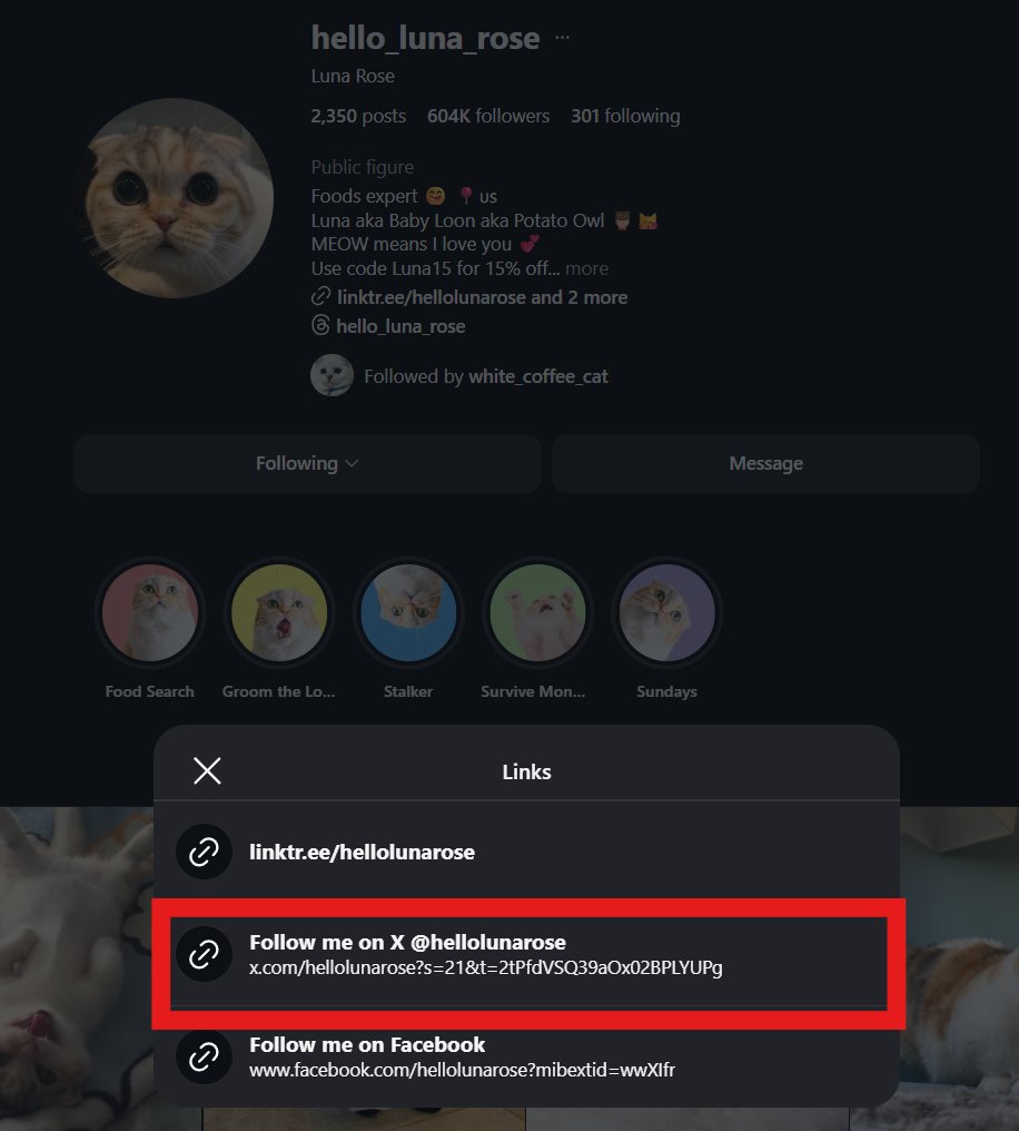 Luna Rose tweet media