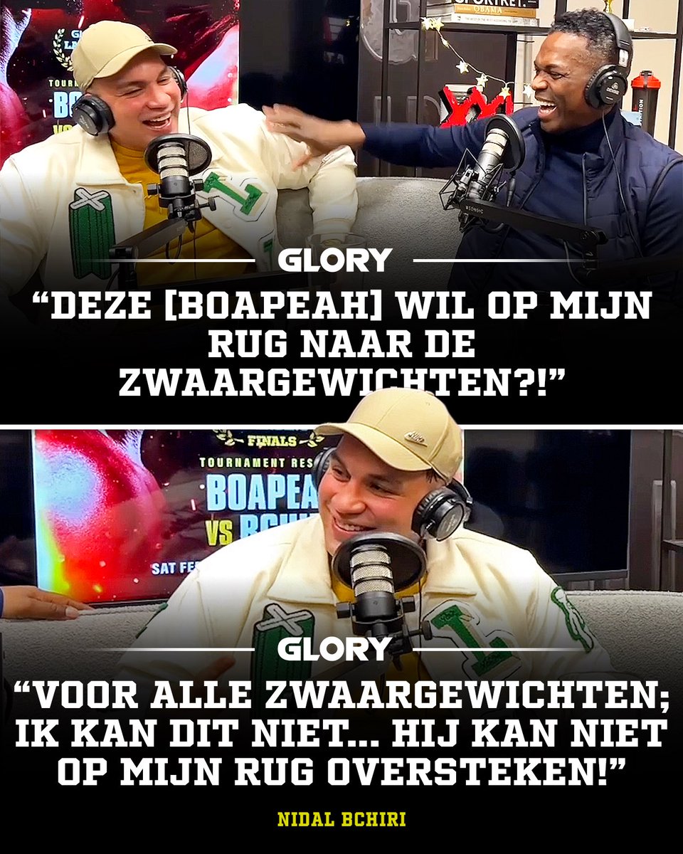 GLORY Nederland tweet media