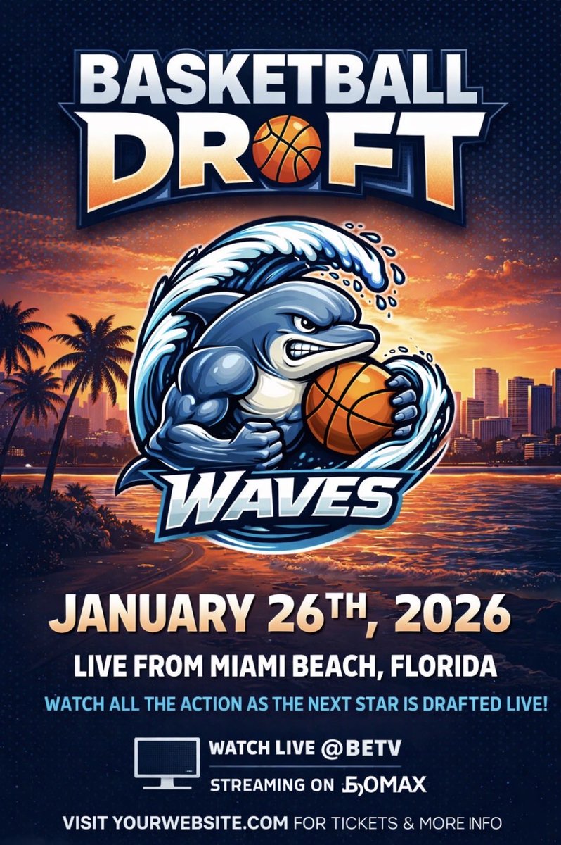 MiamiWaves10's tweet photo. The future hits Miami soon π΄
Draft night. New wave. π
#NBAdraft #Miamiwaves https://t.co/0KhiWZHrbS
