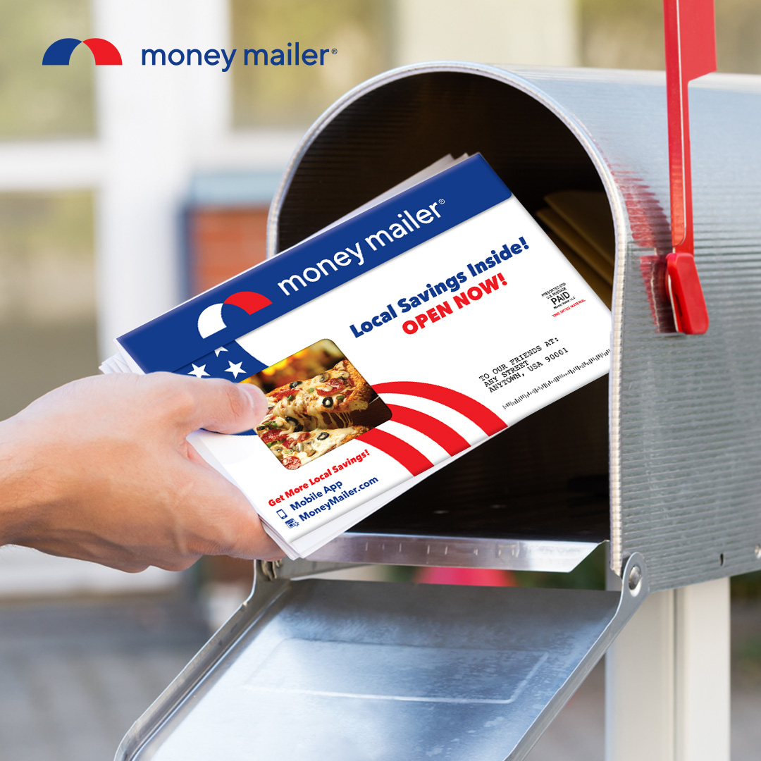 Let Money Mailer help you succeed this year. We make it easy to reach your best customers. Our oversized envelopes generate high response rates and are supported by placements on MoneyMailer.com and our app. moneymailer.com/advertise-with…
#MoneyMailer #localadvertising