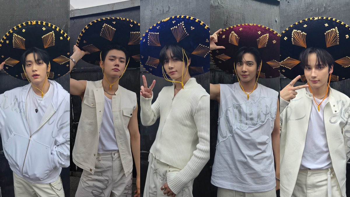 sojjunie's tweet image. cuánto tiempo tiene que pasar para que txt vuelva a su hogar (méxico) lo felices que estaban ese día