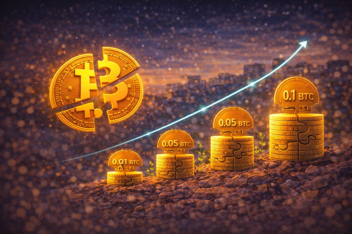 People ask, “Do I need a whole Bitcoin?” No. Bitcoin is divisible, so you  can buy: 0.1 BTC 0.05 BTC 0.01 BTC Those decimals are simply fractions of  1.0. Start with what