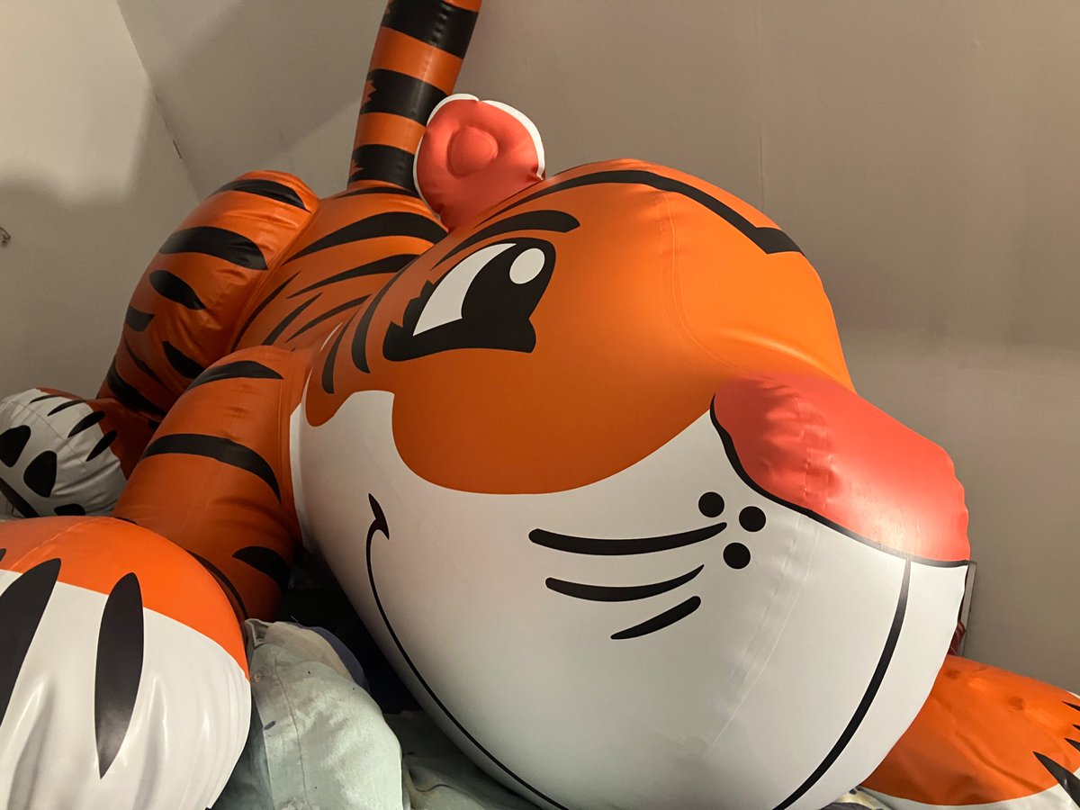 Ragnar872's tweet photo. #squeakythursday #jetcreations #inflatabletiger 
Welcome to our Family 🐅 https://t.co/CbMcZoT3nN