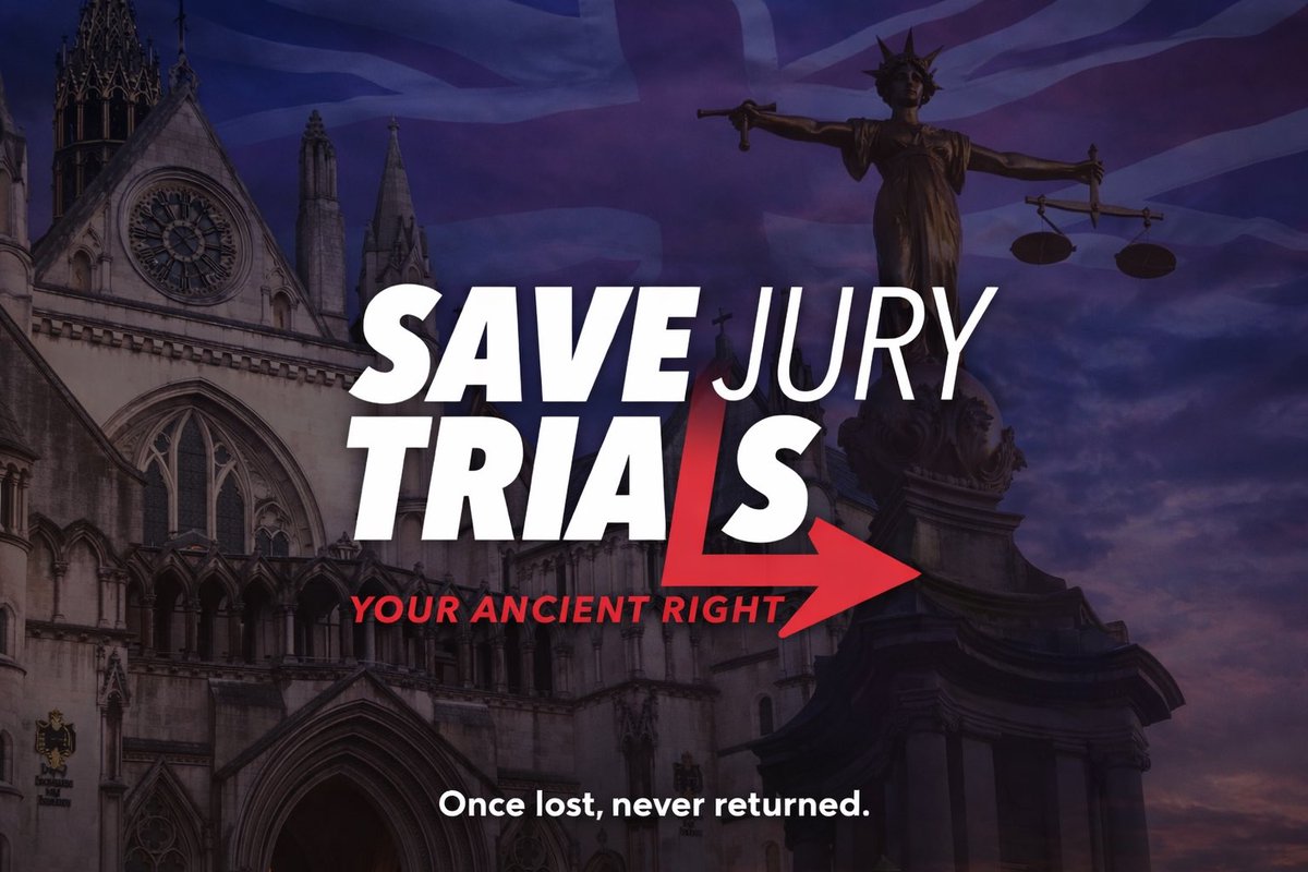 ⚖️ If possible could each and everyone of you please FOLLOW, Like and SHARE to all; especially if you have Lawyer, Solicitor and Barrister friends. 

This is one of the most significant changes in British History. 

FOLLOW, LIKE and SHARE 🔂